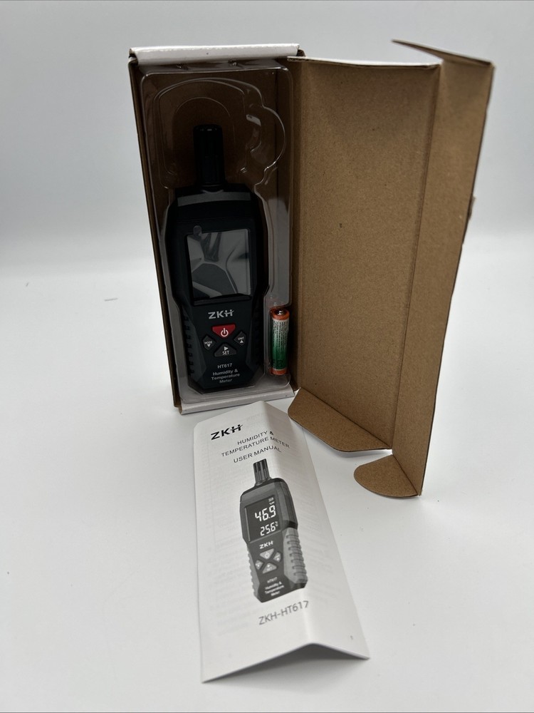 ZKH  Humidity & Temperature Meter