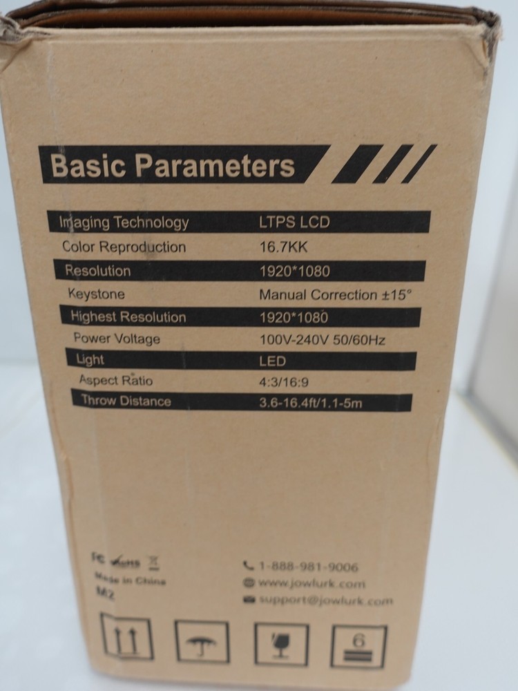 Jowlurk Mini Video Projector M2 New