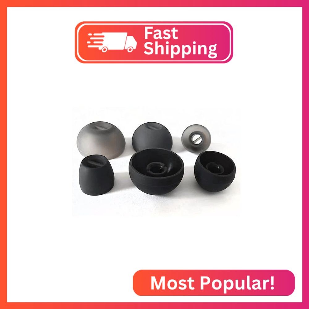 Luckvan 8 Pairs Extra Small Earbuds Tips Replacement Silicone Ear Tips Extra Sma
