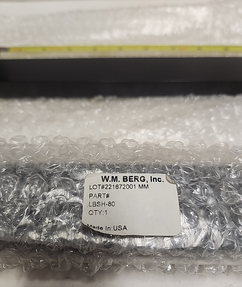 W.M. Berg Linear Ball Slide LBSH-80 New