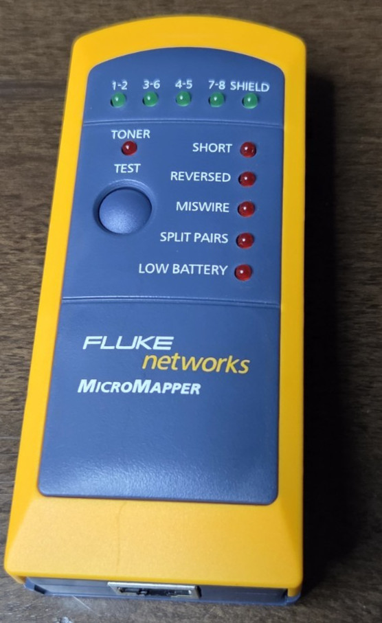 Fluke Networks MicroMapper Model MT-8200-49A