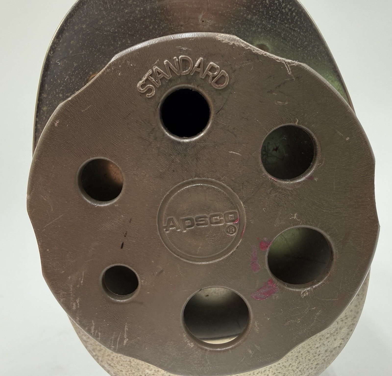 Vtg Berol Giant APSCO 6 Hole Pencil Sharpener Wall Mount Mid-Century USA