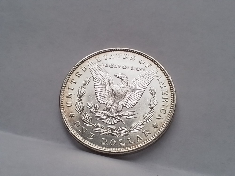 1890-P BU/MS MORGAN SILVER DOLLAR