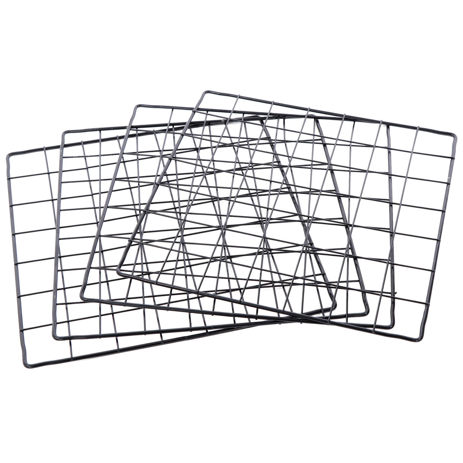 Wire Cube Storage Organizer Shelving 12-Cube Wire Shelves Rack Modular Bookshelf