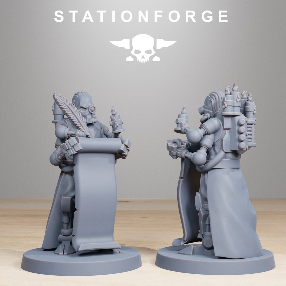 Scavenger Vicars x10, Priests, Tech Adept, Mech Division, Stationforge