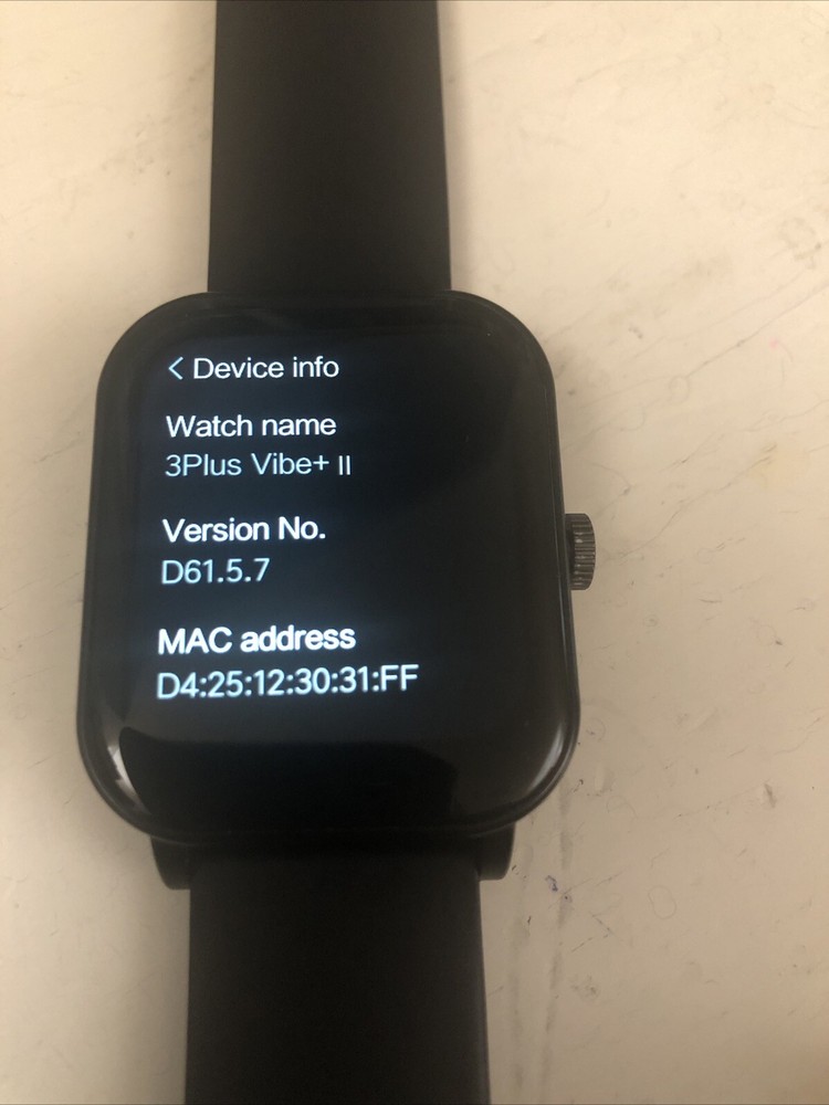 3 Plus Vibe Smartwatch