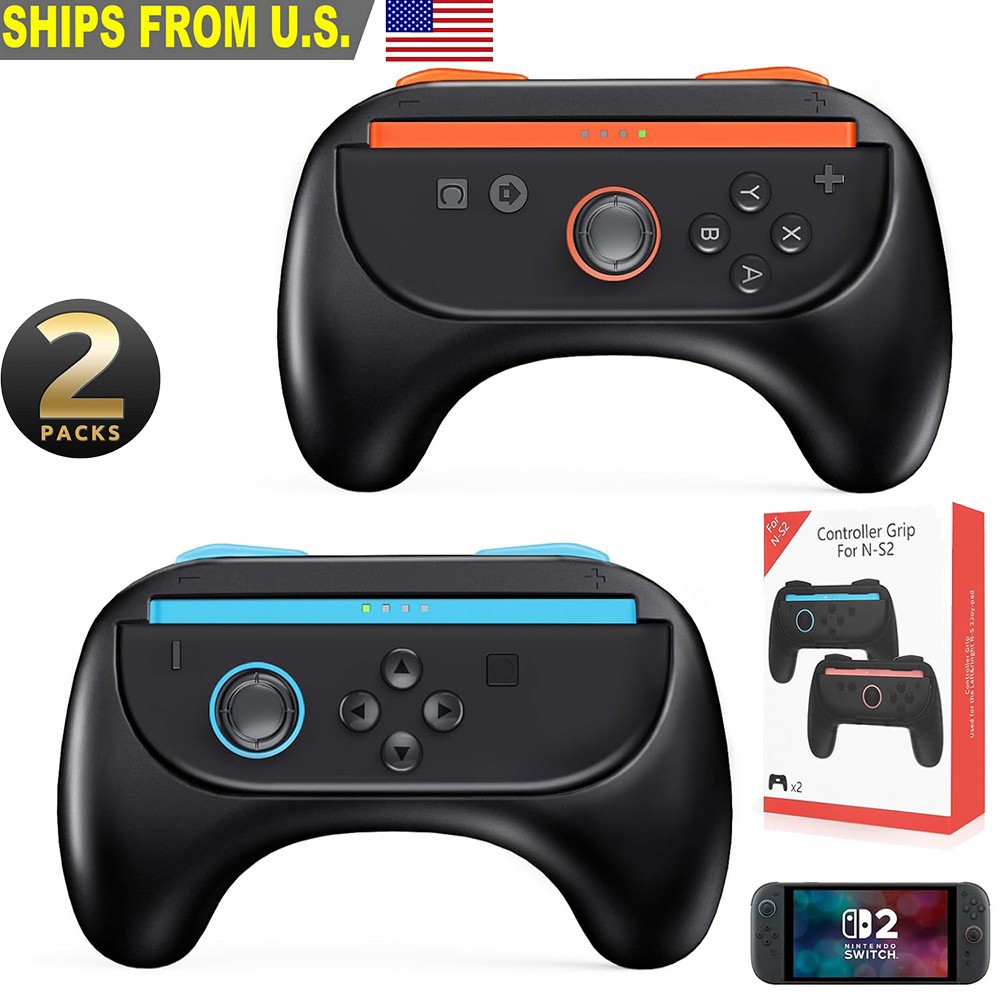 2 Pack Wireless Left&Right Game Controller For Nintendo Switch 2 Joy-Con Gamepad