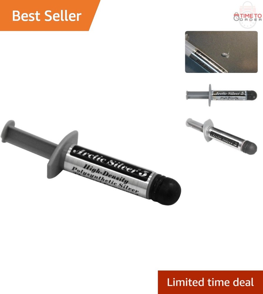 Thermal Paste Pack 5 High-Performance Silver Coolant for CPU and GPU