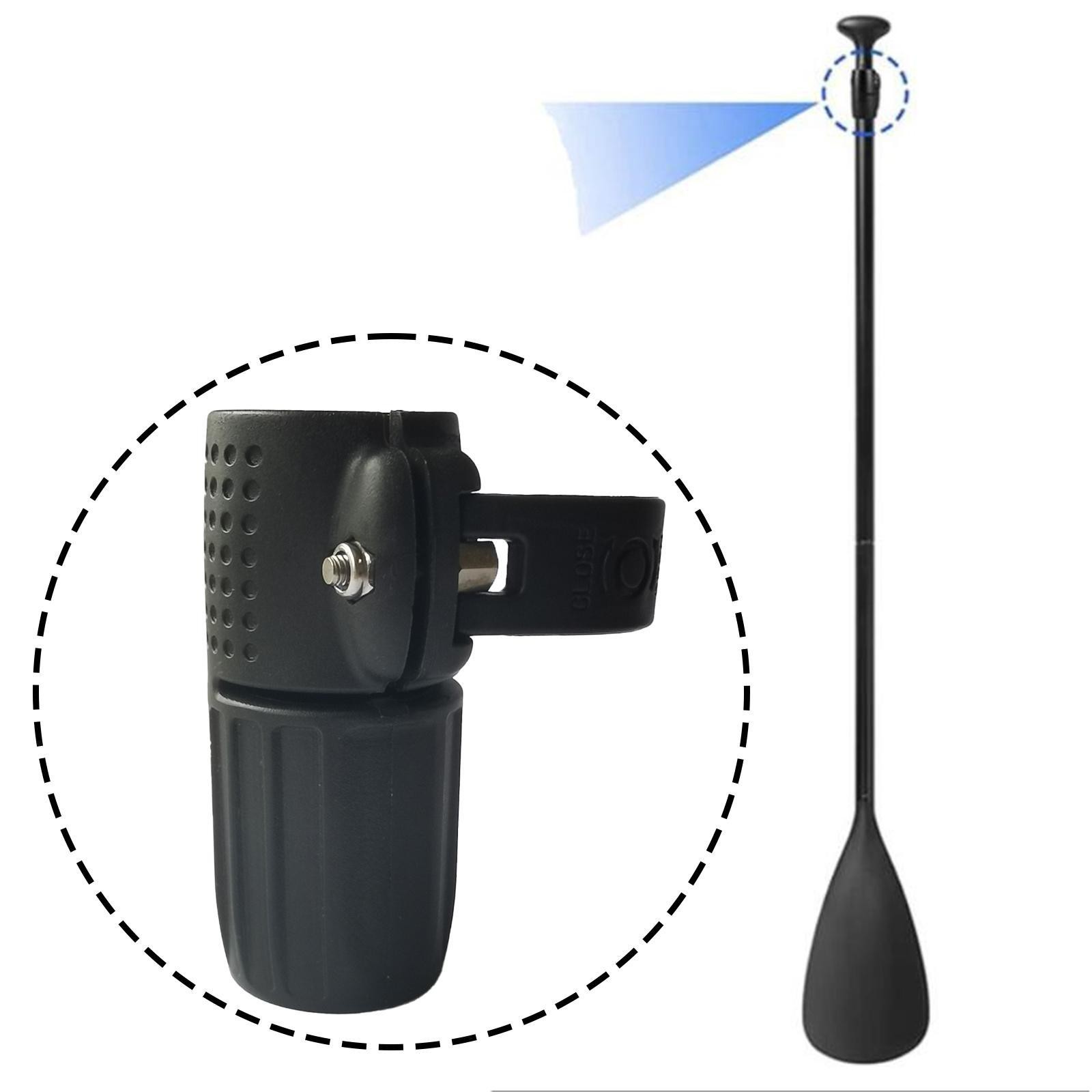 Kayak Paddles Clamp Buckle PVC Adjustable Surf Paddle Lock Convenient Assemble