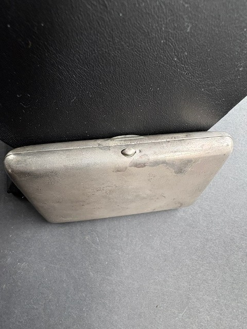 IMPERIAL RUSSIAN 84 SILVER GOLDWASHED INTERIOR CIGARETTE CASE