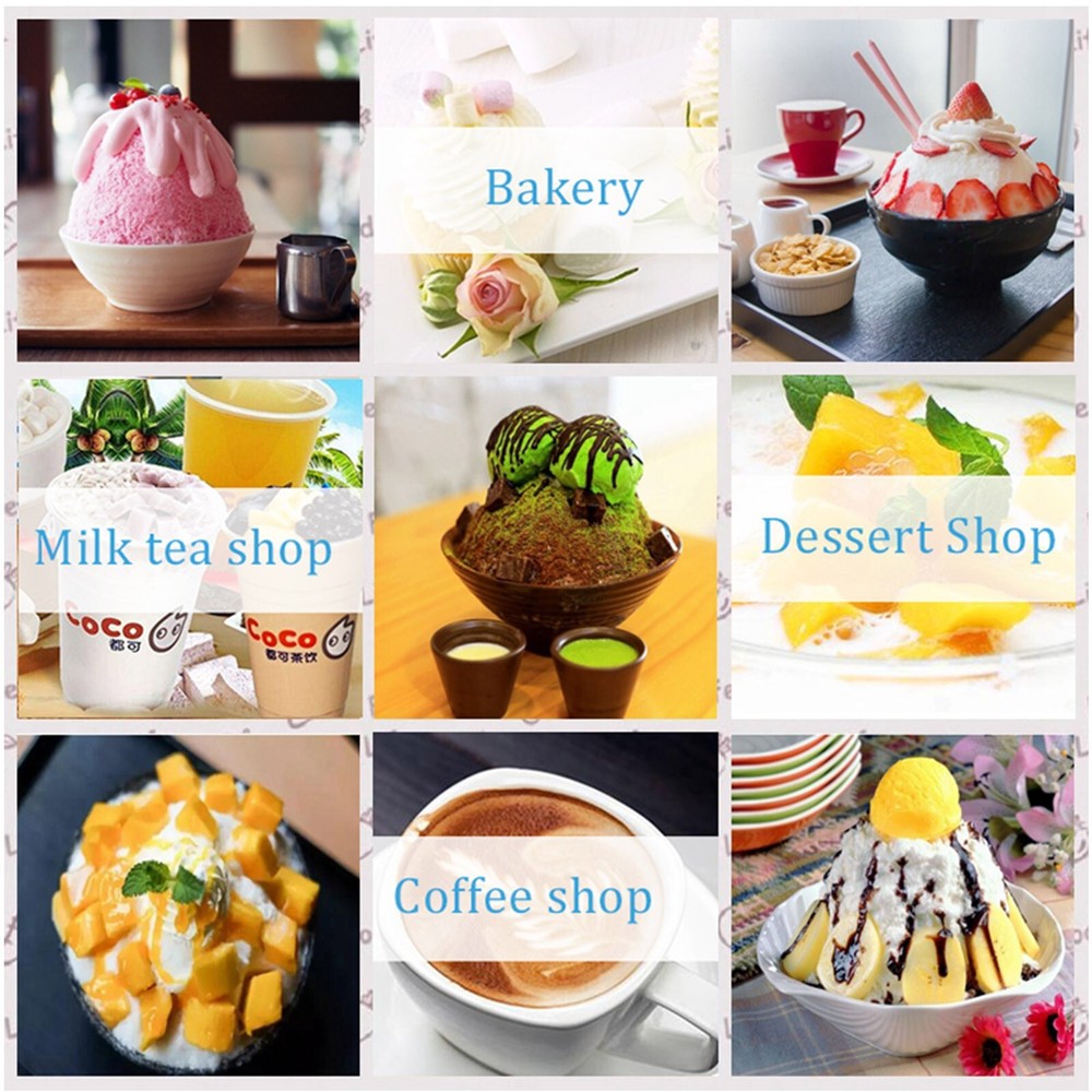 90% New Automatic 176lbs/day Snowflake Ice Machine Shaved Ice Machine