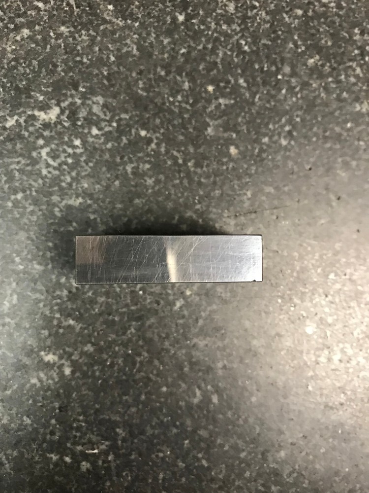 .8500 CARBIDE GAGE BLOCK Grade 2 Rectangular SOLID CARBIDE WRINGS TOGETHER WELL