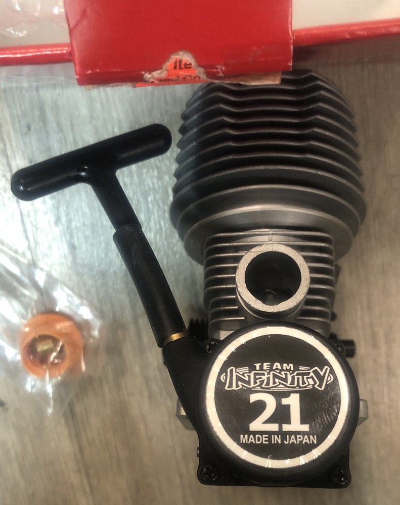 Toki Engine High performance, 21 slide carb, SG crank rear exhaust pull start