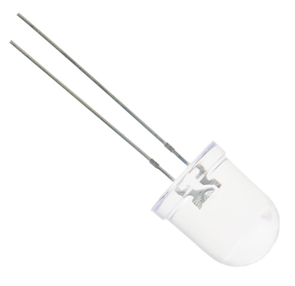 50 x Orange 10mm LED Diode Light Bulb