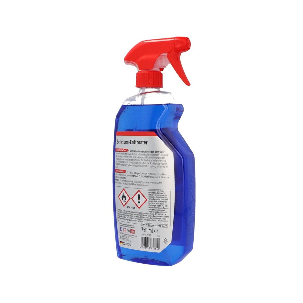 Disc defroster 750ml spray bottle, disc de-icer spray, pump atomizer,...
