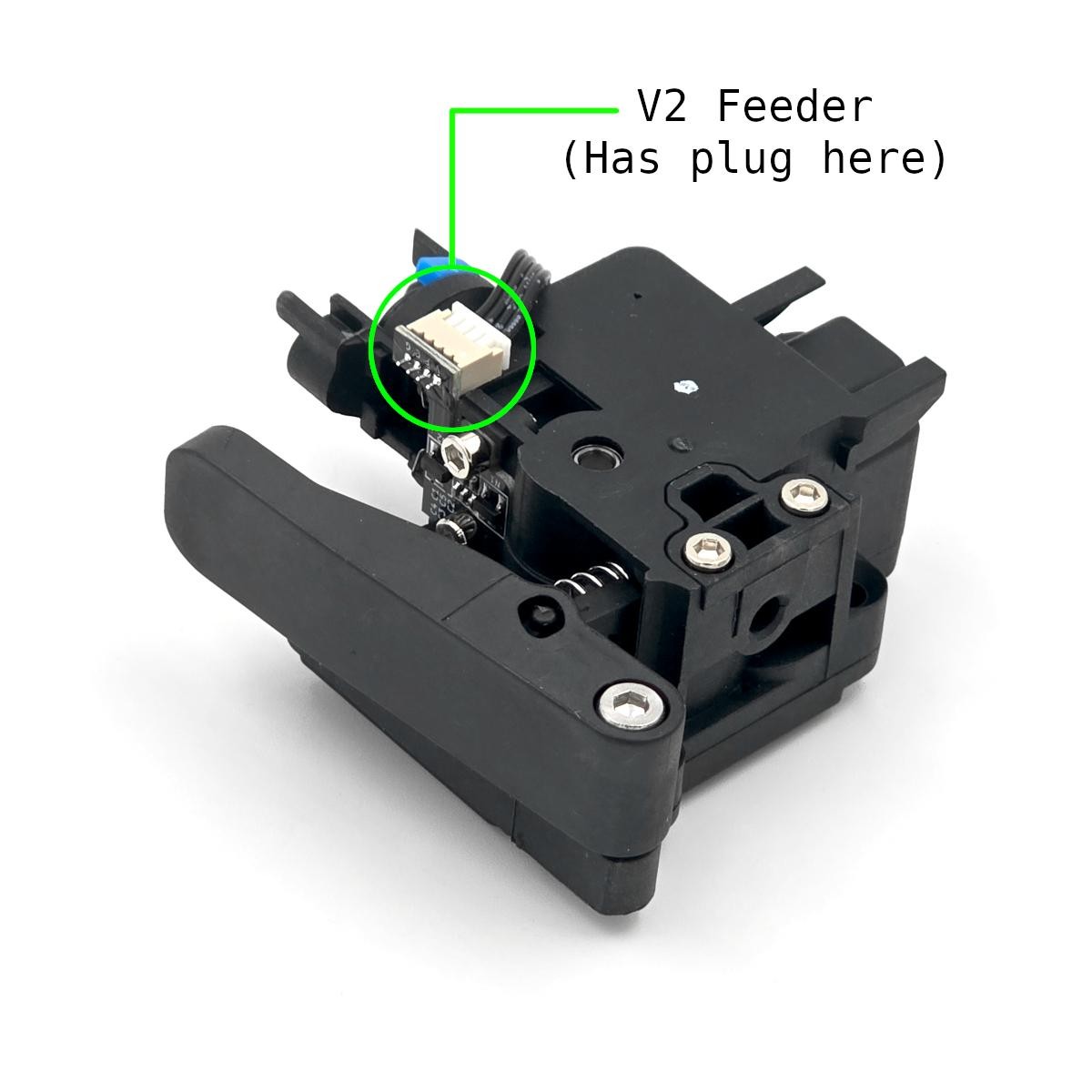 Flashforge Filament Feeder Assembly Drive Gears & Cutter for AD5X Version 1 & 2