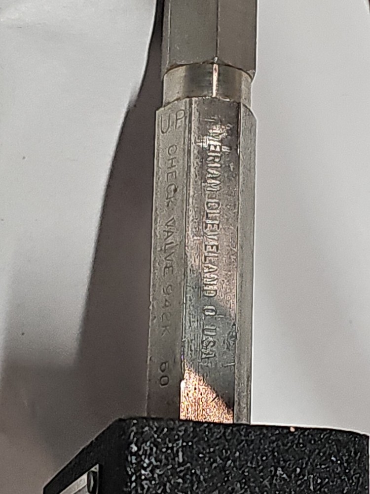 The Meriam Instrument Co. Type W Model 30EB25 Manometer Range 12" Untested