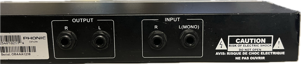 Phonic DFX256 Digital Effects Processor