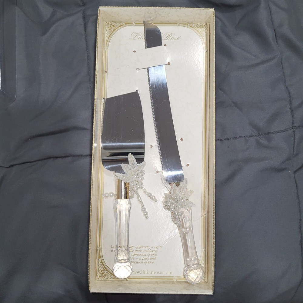 Vintage Lillian Rose Serving Set