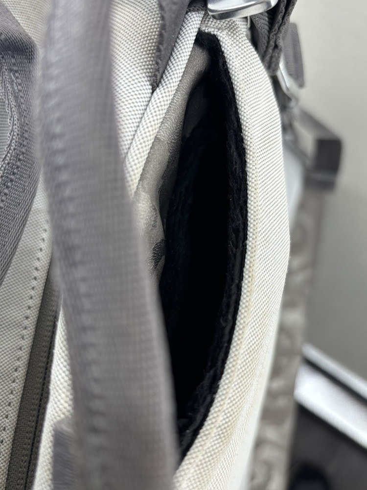 Doubletake Gray Melbourne Backpack Tennis Waterproof Pocket Adjustable Strap
