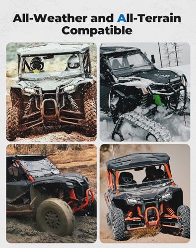 UTV Lower Door Panels, Plastic Doos Inserts Compatible with Talon 1000X