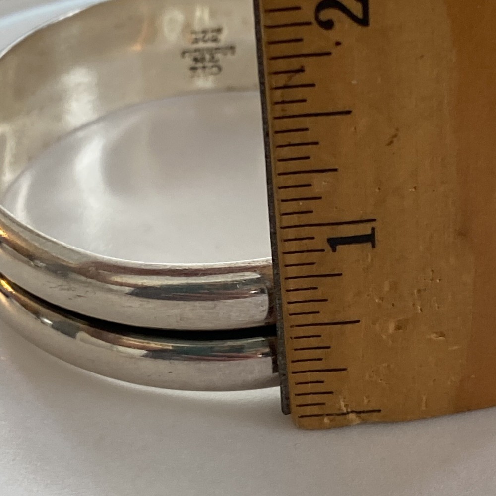 Vintage Mexico Open Bangle Signed CII TM