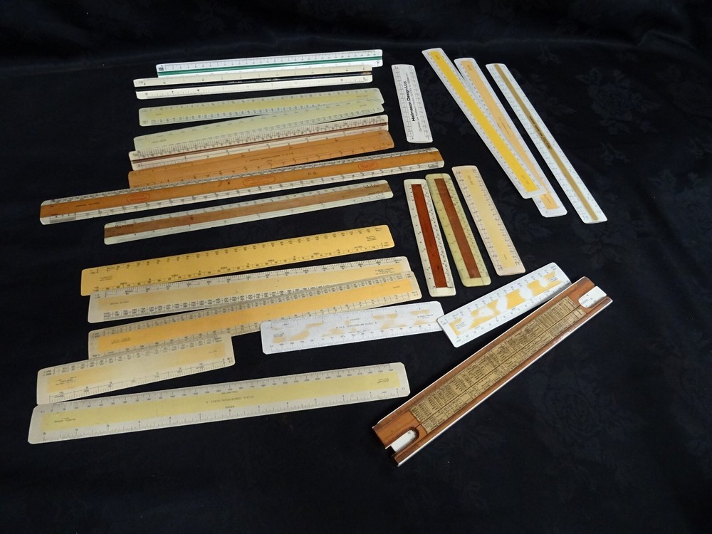 Architecture/Engineering Technical Drafting Vintage Drawing board rulers