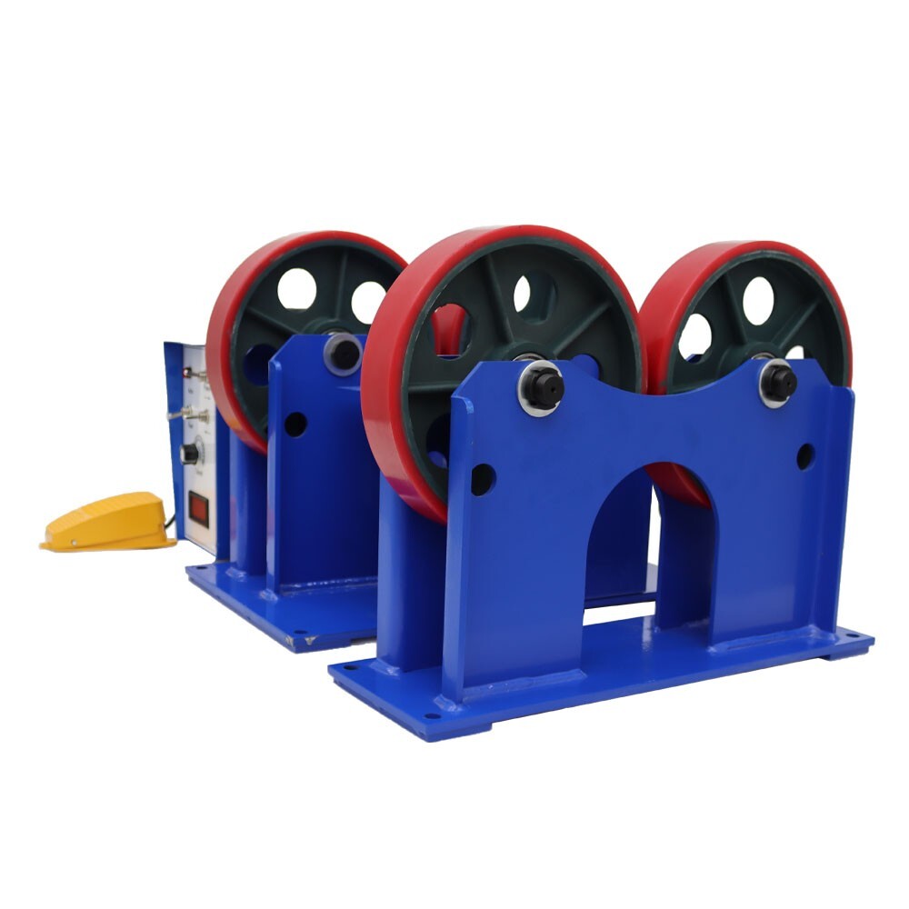 110V 2200LB Digital Welding Turning Rolls Welding Roller Rack with Control Box