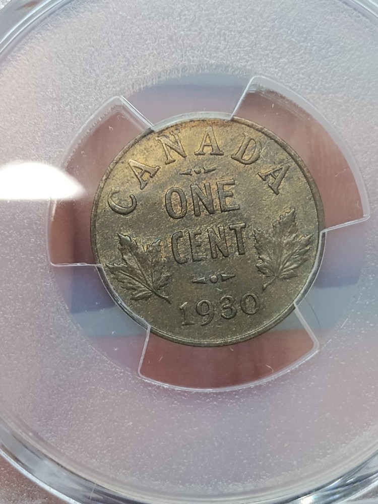 Canada 1930 Cent PCGS MS63