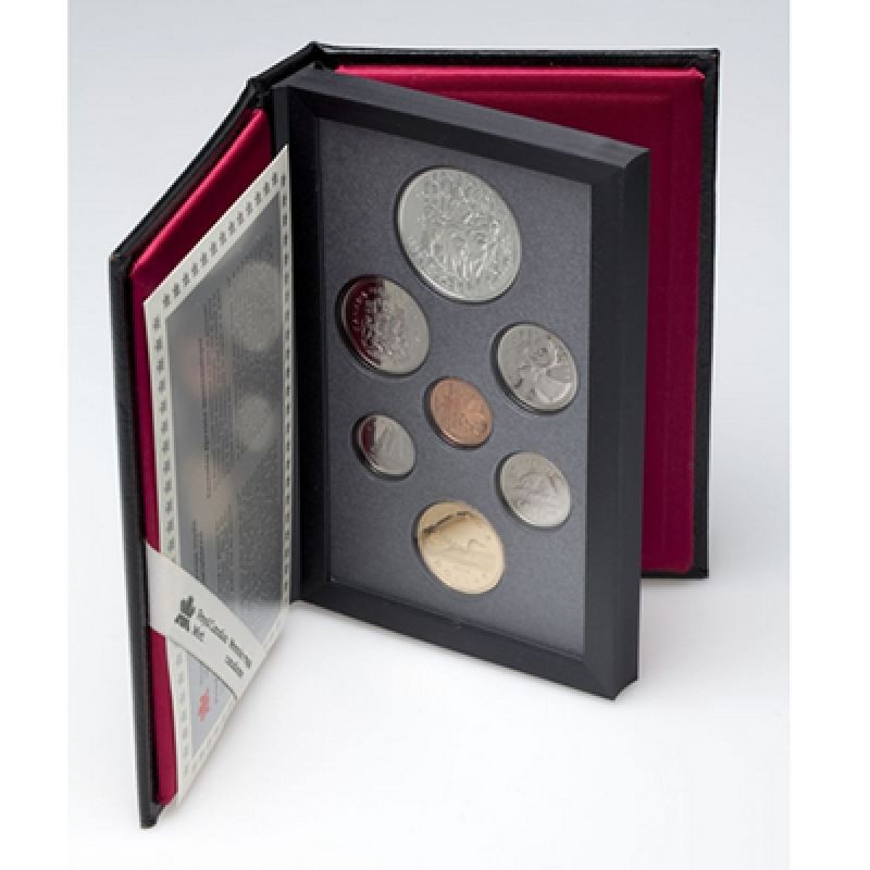 1994 CANADA SILVER DOUBLE DOLLAR PF SET DOG TEAM - .75 oz. SILVER
