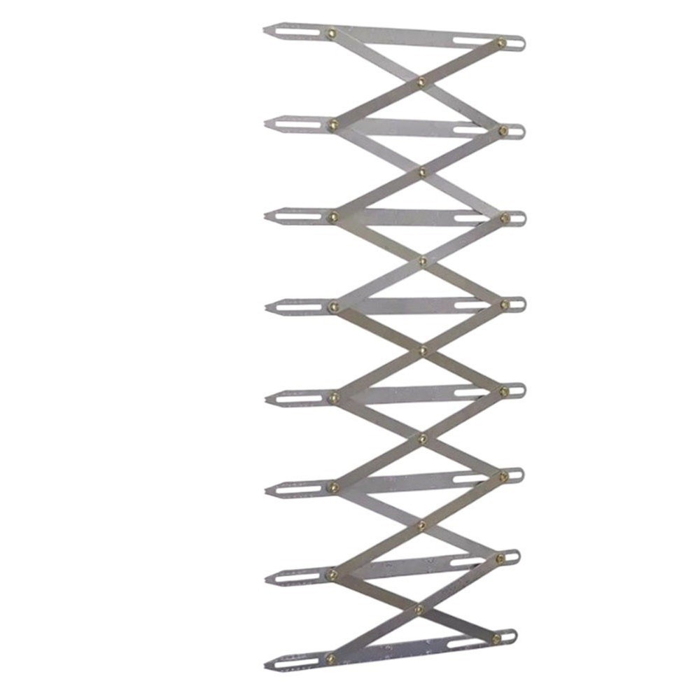 Adjustable Sewing Gauge Tool for Curtain Crafting and Button Placement