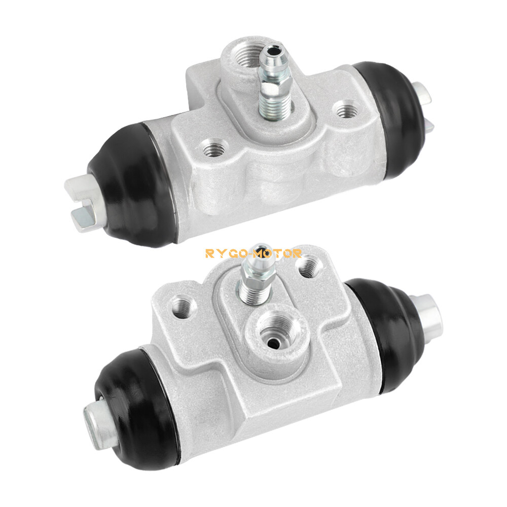 Front Rear Wheel Cylinder Brake w/Shoes for Kawasaki Mule 4000 4010 KAF620 09-21