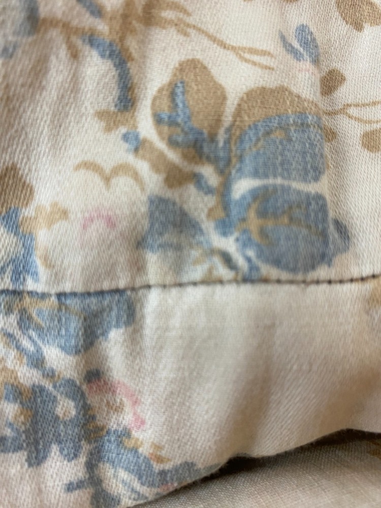 1920s Wool Quilt Drunkard’s Path Variation Antique Patchwork Blanket Heavy 80x65