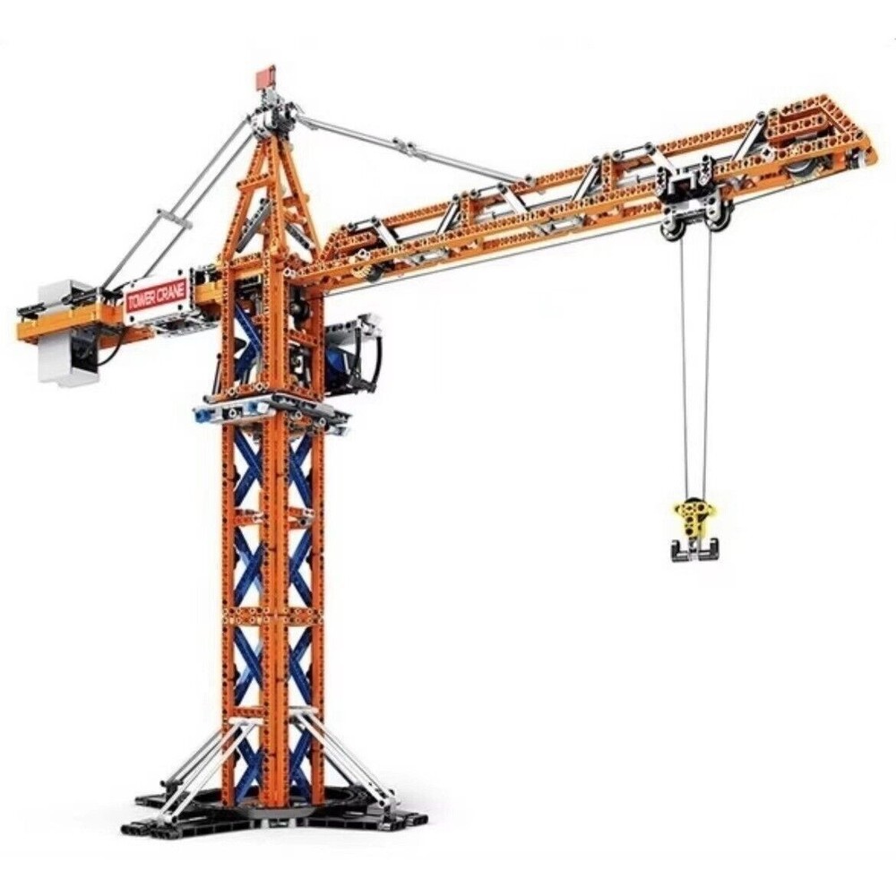 1288PCS Remote Control Tower Crane MOC 22013  Model Building Blocks Bricks Toys