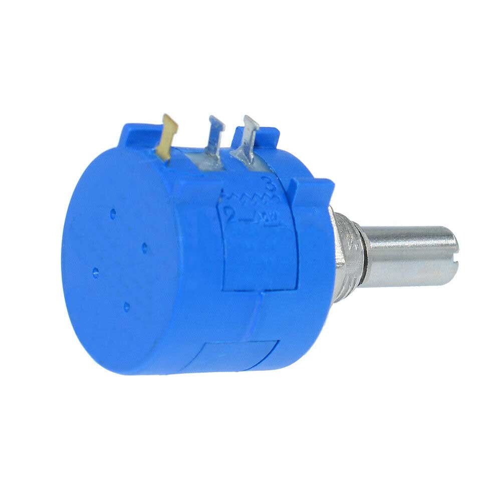 2/4/6Pcs Rotary Potentiometer Variable Dial Resistor Precision Multiturn 10-Turn