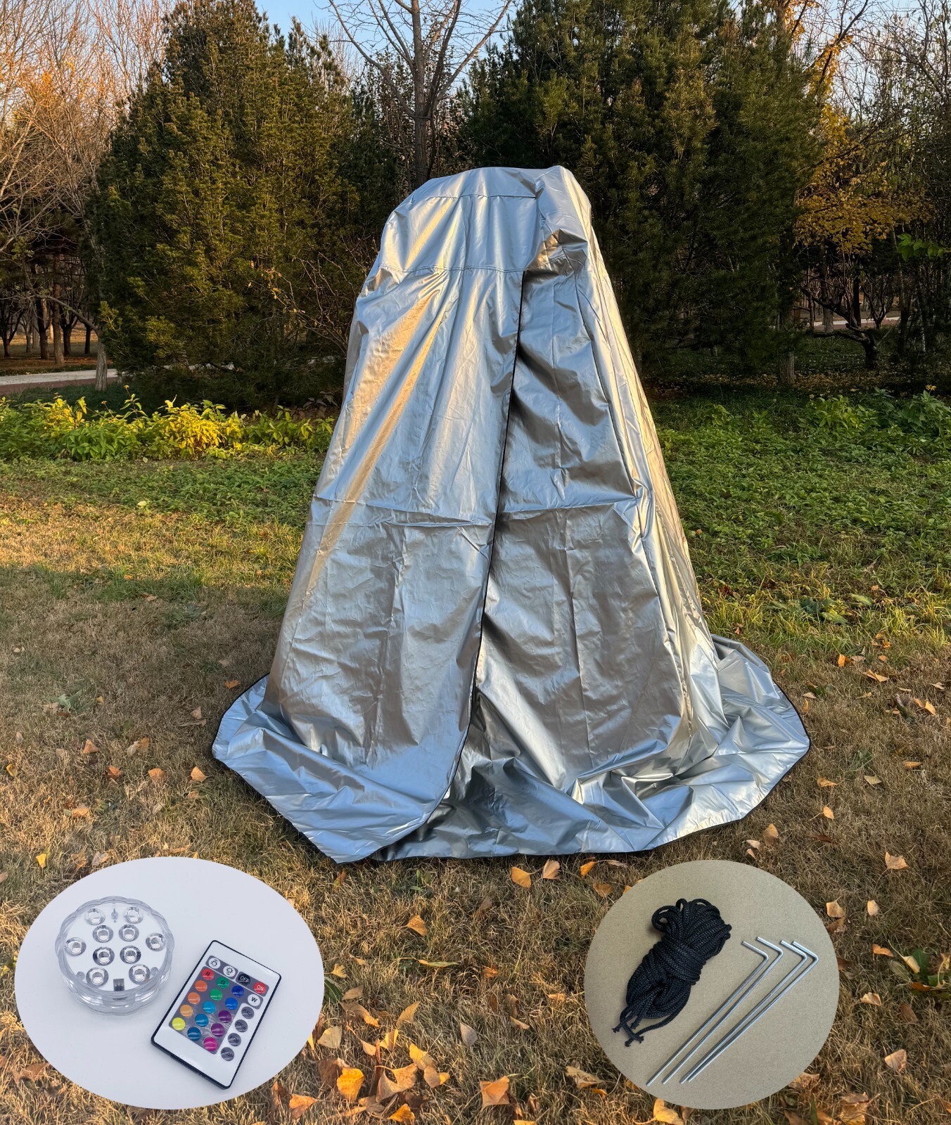 Oversize Portable Outdoor Darkroom Large Format Camera Film Changing Tent + Gift