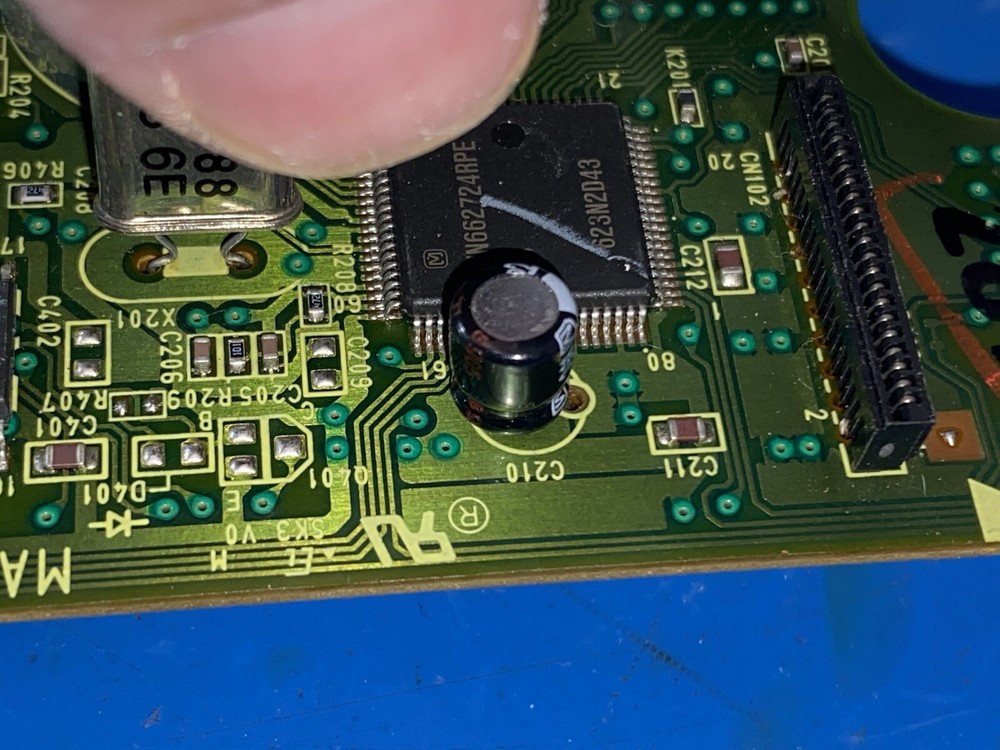 Sega Saturn Console Recap Capacitor Replacement Service
