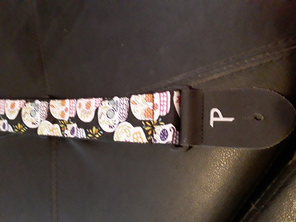 Suger Skull Guitar Strap