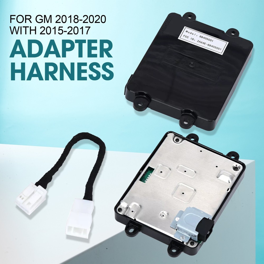 Wireless Charging Module For GM 2018-2020 with 2015-2017 Adapter Harness
