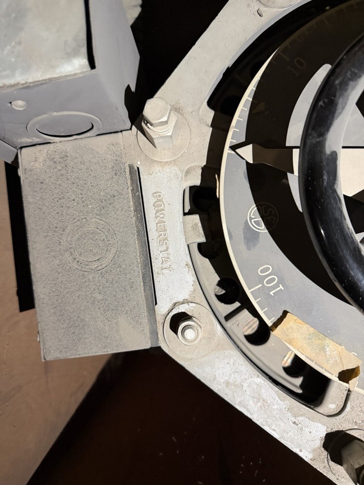 This Is A Vintage Superior Electric Powerstat Variable Voltage Regulator