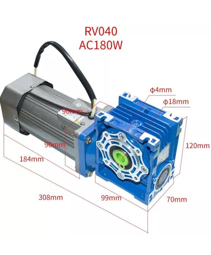 AC Motor 110V Speed Controller Regulator Reversible Module Control Switch 120W
