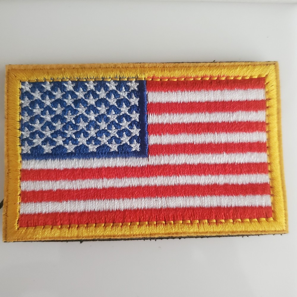 AMERICAN FLAG Tactical Morale Patch Hook and Loop
