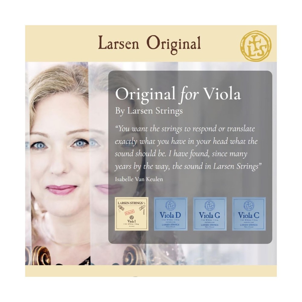 LARSEN Viola Strings (LVA-SETMEDB)