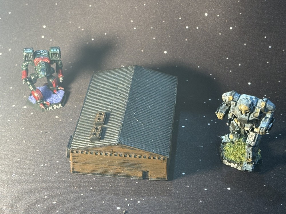 BATTLETECH 1:265 Scale Terrain - WAREHOUSE - CUSTOM 3D PLA PRINTS