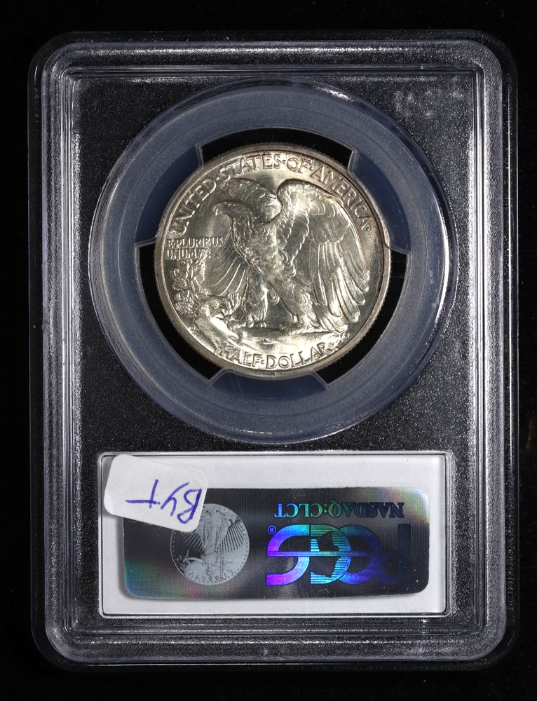 1945-D Liberty Walking Half Dollar 50C PCGS MS65