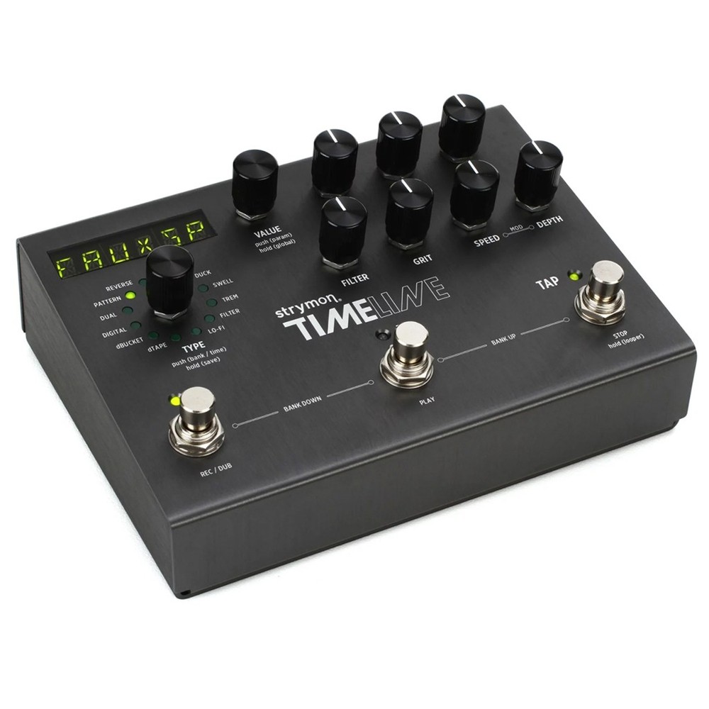 Strymon TimeLine Multidimensional Multi Delay Tap Tempo Guitar Effects Pedal