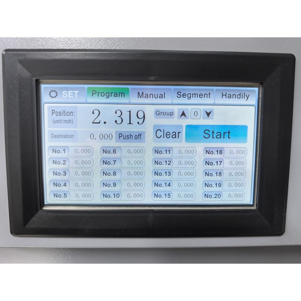 520V8 Electric Program Control Paper Cutter Machine, 20.47''/520MM Cutting Width