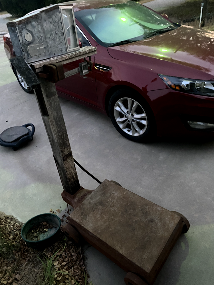 Vintage Howe Platform Scale Spinks Scale Co Antique General Store