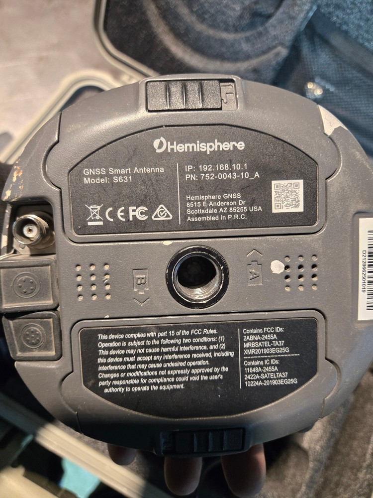 Hemisphere S631 GNSS GPS SURVEYOR Package REFERENCE 2A