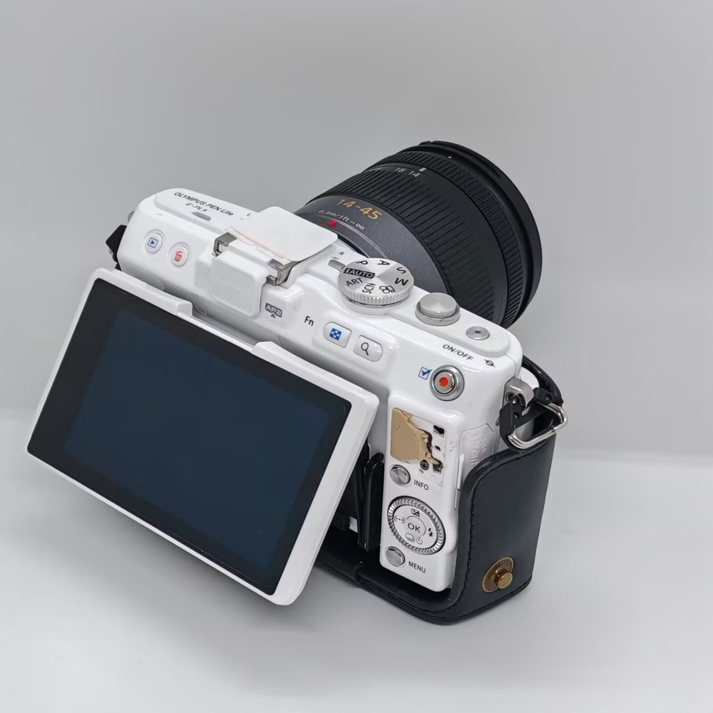 Leather case for OLYMPUS Pen E-PL6 E-PL5 E-PM2 EPL6 EPL5 EPM2 Camera bag